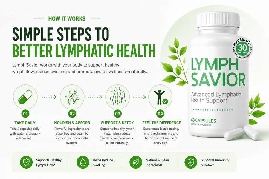 Lymph Savior daily wellness lifestyle